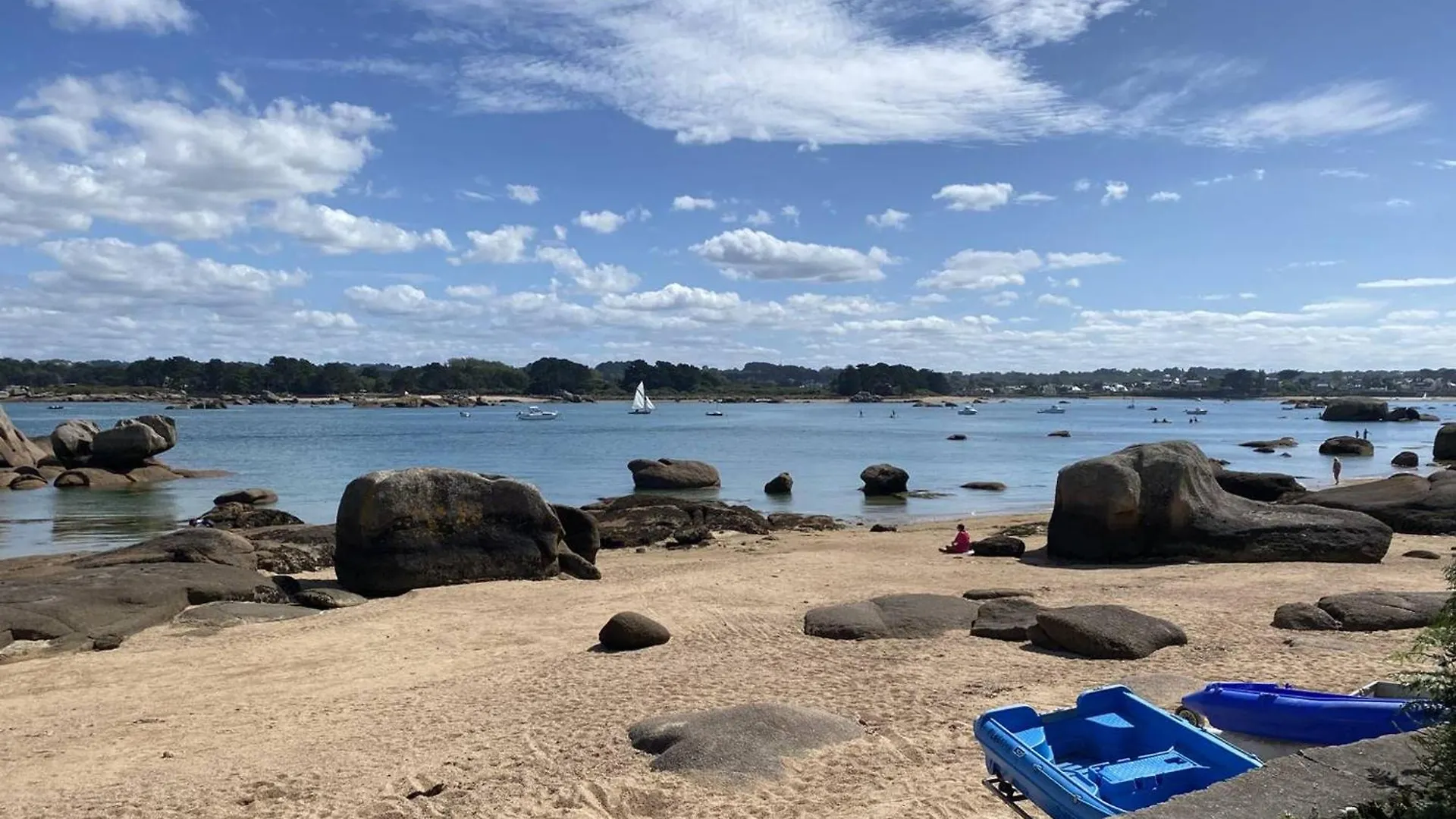 Appartamento Appartement A Tregastel - Plage Coz-Pors, Wifi, Parking, Animaux Admis - Fr-1-368-418 Francia