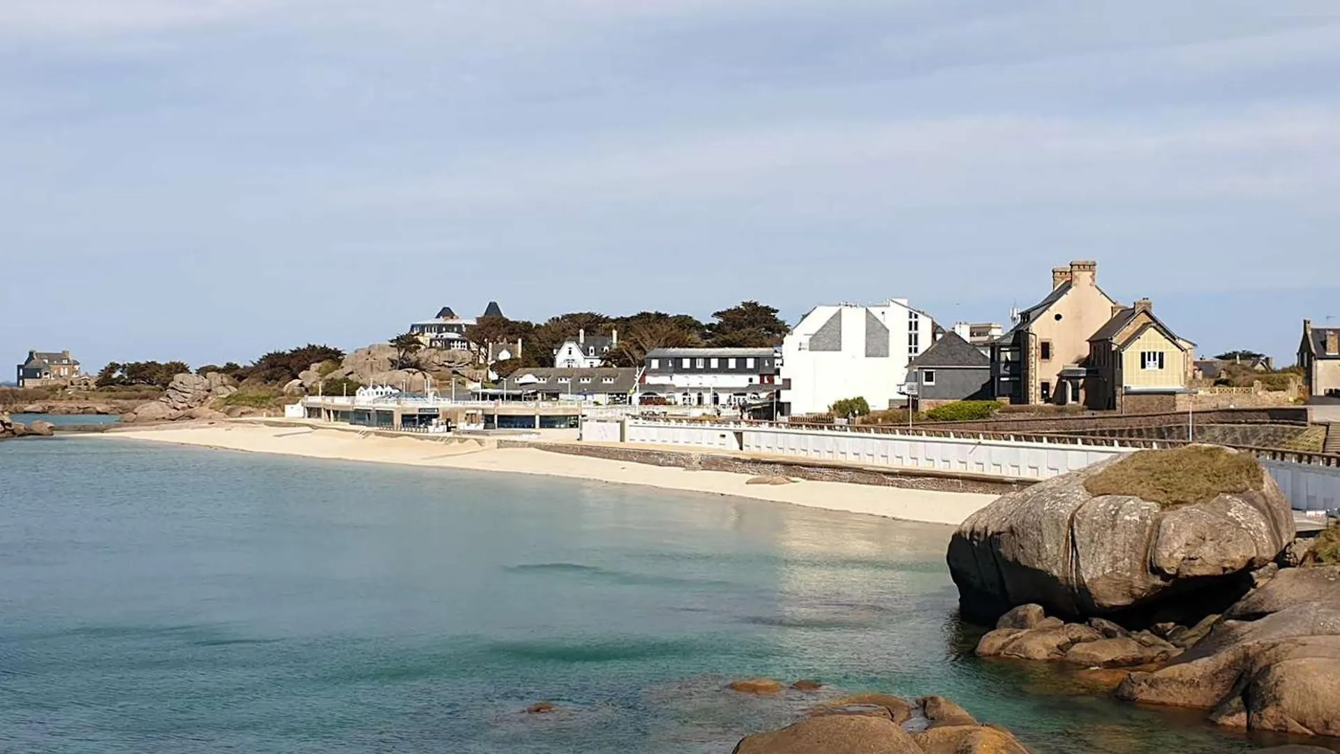 Appartement A Tregastel - Plage Coz-Pors, Wifi, Parking, Animaux Admis - Fr-1-368-418 Appartamento